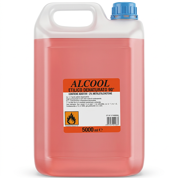 Bessone Alcool Etilico Denaturato 90° LT 5 - BESSONE